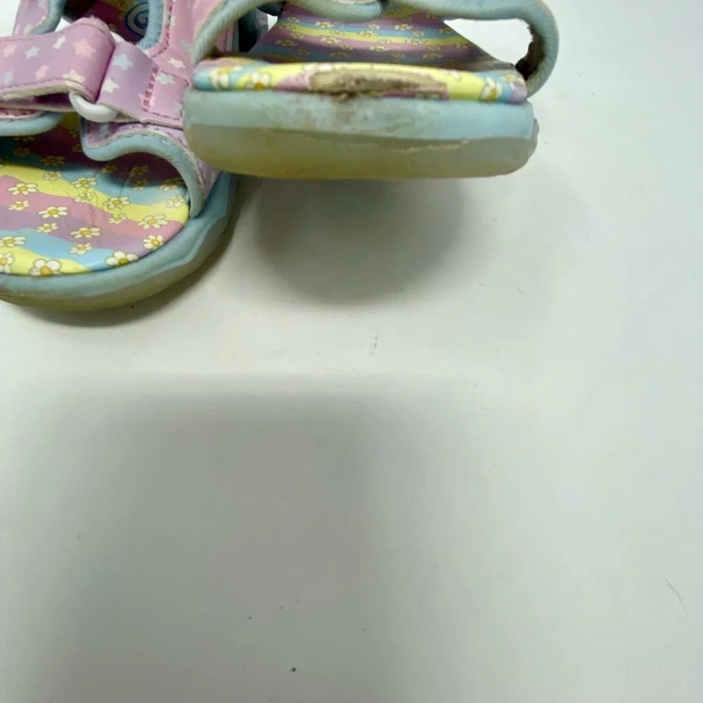 Girls’ Pink Bluey & Bingo Sandals Size 12